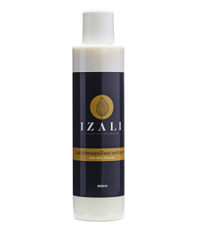 Lait Démaquillant Nettoyant 200ml - Izali