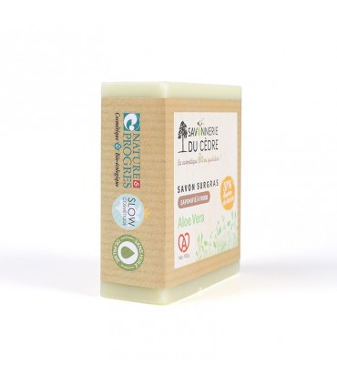 Savon Naturel et Artisanal - Aloe vera 100g - Savonnerie du Cèdre